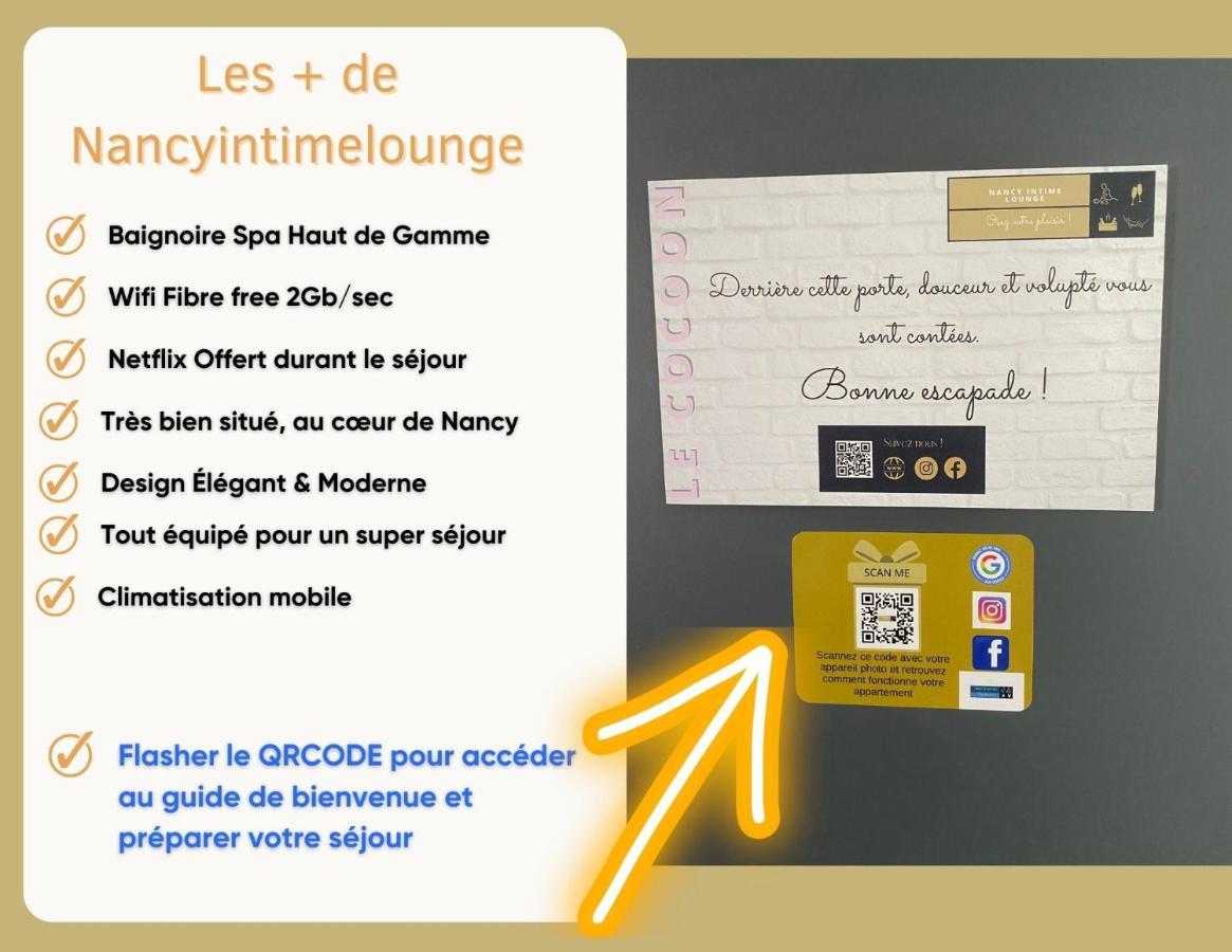 Suite Le Cocoon & Spa By Nancyintimelounge Εξωτερικό φωτογραφία